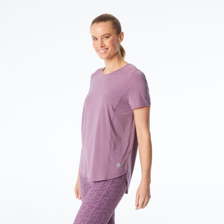 LMA Active Women's Longline Mesh Insert Tee