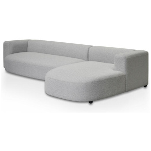 Lavinia Right Chaise Sofa - Grey by Interior Secrets - AfterPay Available