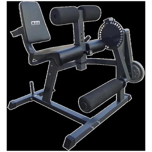 Leg Extension Curl Machine - Adjustable Home Gym Quad & Hamstring Workout Bench