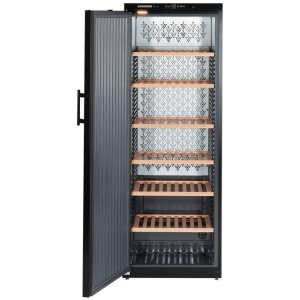 Liebherr 195 Bottle Singe Zone Freestanding Wine Cabinet - Left Hinged WKB4611LHH