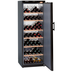 Liebherr 195 Bottle Singe Zone Freestanding Wine Cabinet - Right Hinged WKB4611RHH