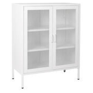 Lika 80Cm Display Cabinet White