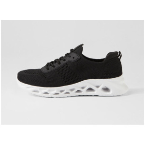 Liveable Black Knit Sneakers