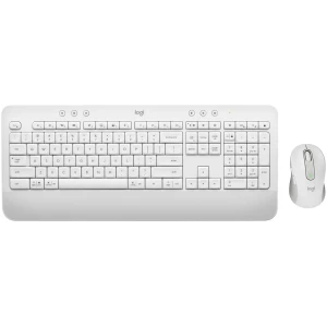 Logitech MK650 Wireless Keyboard & Mouse White