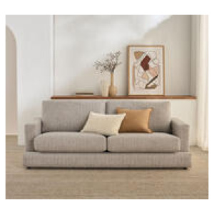 Long Jetty 3 Seater Sofa Neutral