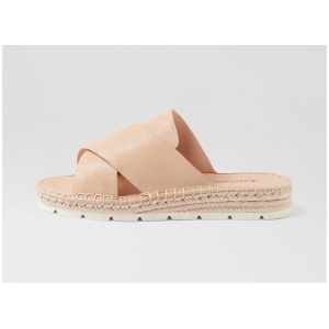Luandan Nude Leather Sandals