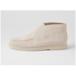 Lunnys Beige Suede Ankle Boots