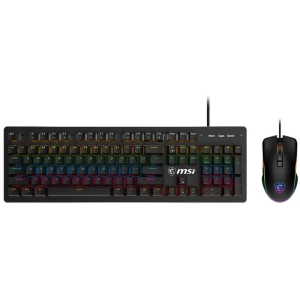 MSI FORGE GK300 Combo Blue US Gaming Keyboard and Mouse