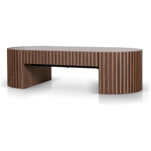 Maggie 1.3m Coffee Table - Walnut by Interior Secrets - AfterPay Available