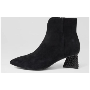 Malitta Dj Black Suede Black