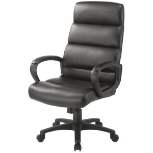 Markus High Back Office Chair - Black by Interior Secrets - AfterPay Available