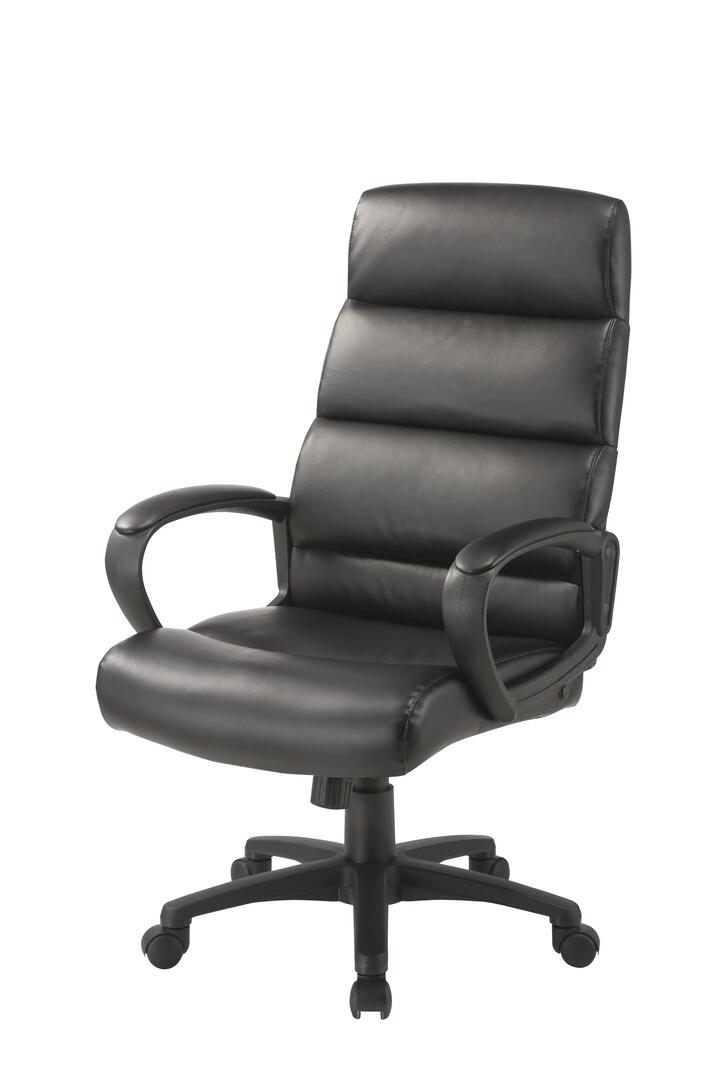 Markus High Back Office Chair - Black by Interior Secrets - AfterPay Available