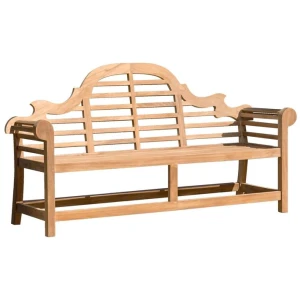 Marlboro Teak Garden Bench (Fully Assembled), Raw