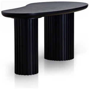 Marty 1.7m Office Desk - Black Oak by Interior Secrets - AfterPay Available