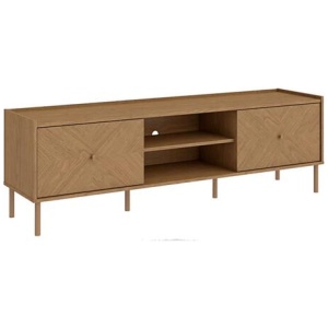 Maxon Lowline TV Stand Entertainment Unit 160cm Maple