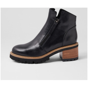 Mcguire Black Natural Leather Ankle Boots