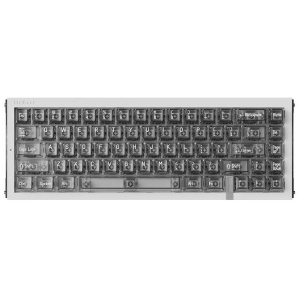 MelGeek REAL67 Custom Gaming Magnetic Hall Effect Calcium Gray Keyboard - TTC Sacred Heart KOM Switch