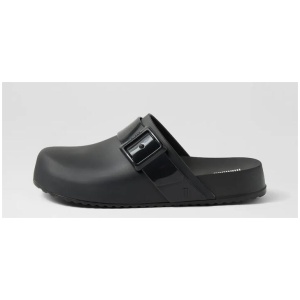 Melissa Cozy Clog Ad Black Pvc Slides