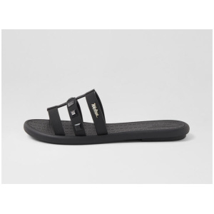 Melissa Sun Atlantis Ad My Black Pvc Slides