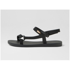 Melissa Sun Downtown Ad My Black Pvc Sandals