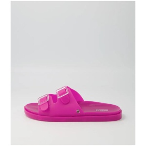 Melissa Wide Ad Pink Pvc Slides