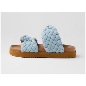 Mim Slide Denim Fabric Slides