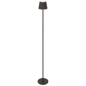 Mindy Rechargeable Floor Lamp, Brown