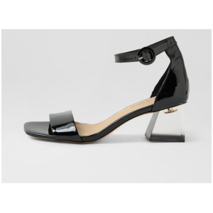 Mirabel Black Patent Leather Sandals