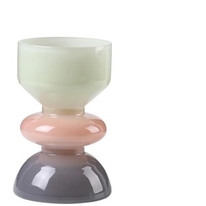 Molto Green Mouth Glass Vase B by Interior Secrets - AfterPay Available
