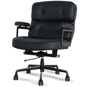 Monroe Office Chair - Full Black by Interior Secrets - AfterPay Available
