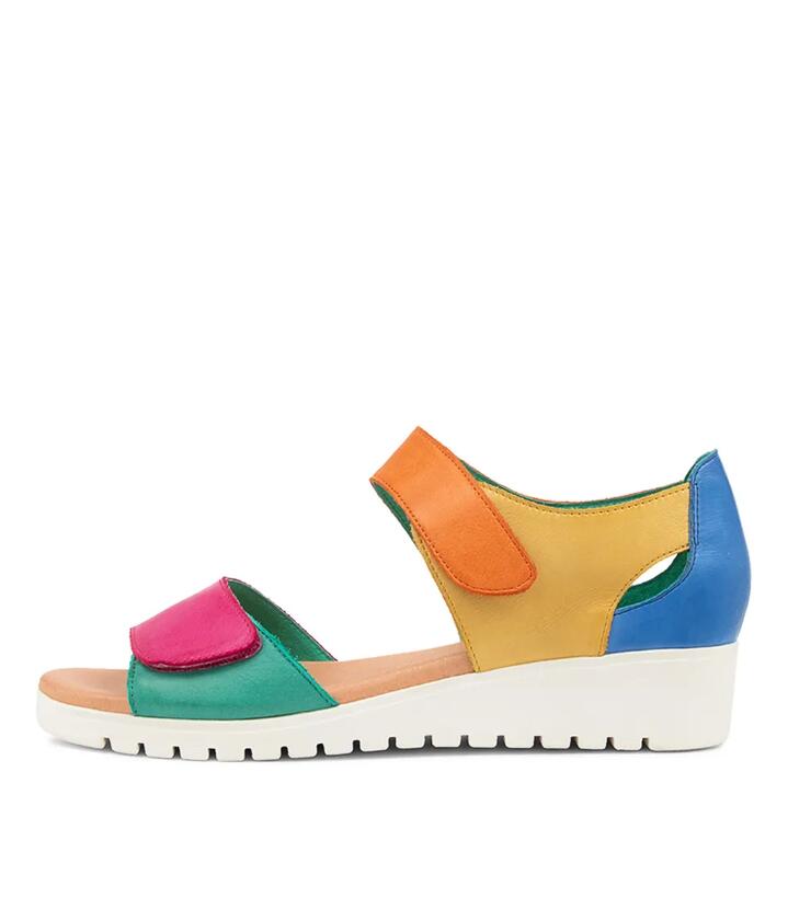 Monte Bright Multi Sandals