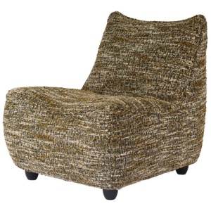 Moulan Fabric Armchair, Speckle Green