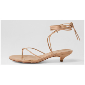 Nabliss Camel Leather Sandals