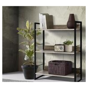 Naya 3 Tier Bookshelf Black