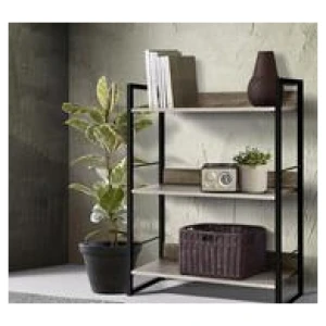 Naya 3 Tier Bookshelf Black