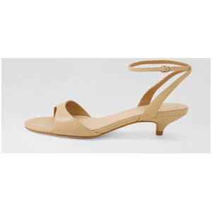 Neeta Camel Leather Sandals