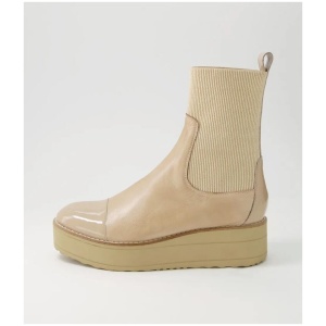 Nennet Camel Mix Chelsea Boots