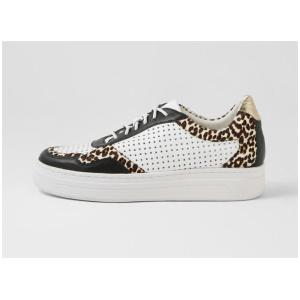 Neriss Black Light Leopard Multi Sneakers