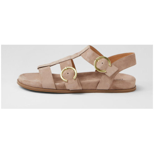 Neski Stone Suede Sandals
