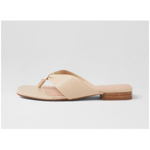 Newt Cream Natural Heel Leather Sandals