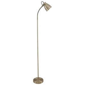Nova Floor Lamp, Antique Brass