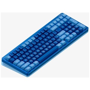 NuPhy Halo96 V2 QMK/VIA Wireless Mechanical Keyboard Blue Lagoon Keyboard - Lemon Switch