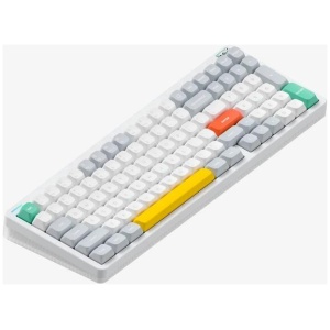NuPhy Halo96 V2 QMK/VIA Wireless Mechanical Keyboard Ionic White Keyboard - Mint Switch