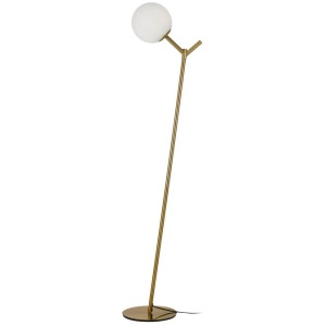 Ohh Floor Lamp, Antique Gold