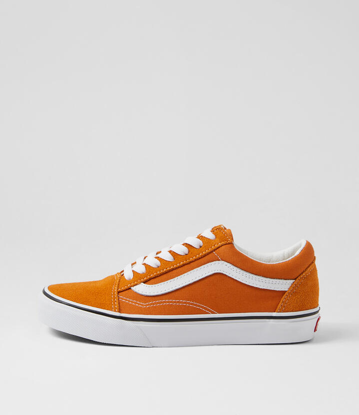 Old Skool W Theory Marmalade Canvas Suede Sneakers