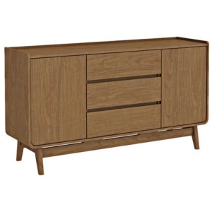 Orla Buffet Unit Sideboard Storage Cabinet 140cm Maple