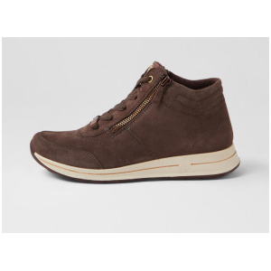 Osaka 08 Taupe Suede Ankle Boots