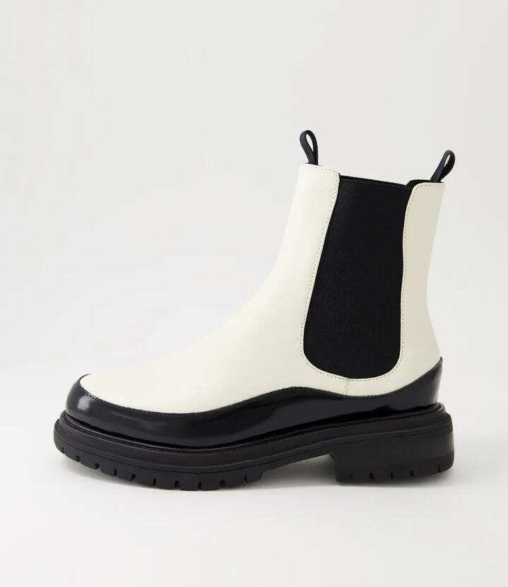 Otis Boot Vanilla Leather Chelsea Boots