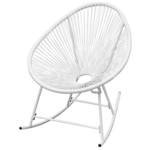 Outdoor Rocking Chair Poly Rattan