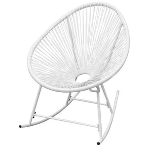 Outdoor Rocking Chair Poly Rattan